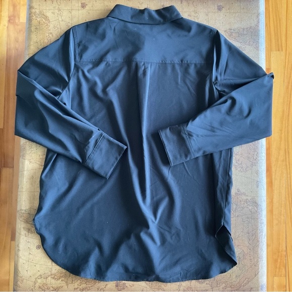 DKNY Women's Black Button Down Shirt - Picture 4 of 7